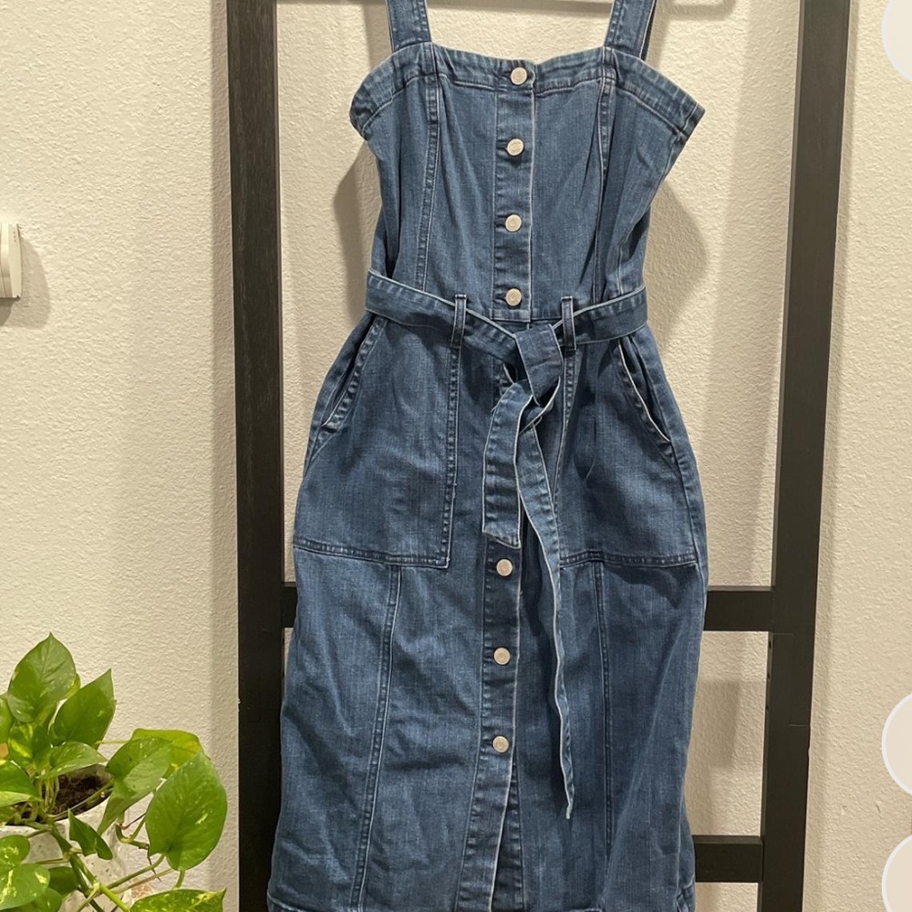 Gap denim dress